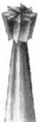 Бор ТВС 12-018-9 (упаковка 5 шт) обратный конус турбинка