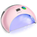 Лампа UV LED для маникюра SUN6S 48 Вт розовая